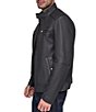 Andrew Marc Hubbard Leather Racer Jacket - Image 3
