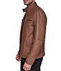 Andrew Marc Hubbard Leather Racer Jacket - Image 6