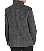 Andrew Marc Sport Andrew Marc Piper Wool Blend Stand Collar Patch Pocket Button Front Jacket, Color:Shale - Image 2