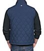 Andrew Marc Sport Corduroy Contrast Barnet Vest, Color:Ink - Image 2