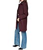 Andrew Marc Emmeline Wool Blend Tailored Fit Button Front Coat - Image 3