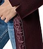 Andrew Marc Emmeline Wool Blend Tailored Fit Button Front Coat - Image 4