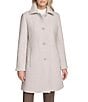 Andrew Marc Sport Emmeline Wool Blend Tailored Fit Button Front Coat, Color:Pearl - Image 1