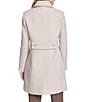 Andrew Marc Sport Emmeline Wool Blend Tailored Fit Button Front Coat, Color:Pearl - Image 2
