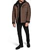Andrew Marc Sport Gawler Hooded Utility Jacket, Color:Espresso - Image 4