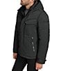 Andrew Marc Sport Gawler Hooded Utility Jacket, Color:Black - Image 3