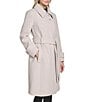 Andrew Marc Lawley Wool Blend Point Collar Belted Zip Front Trench Coat - Image 3