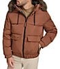 Andrew Marc Sport Lithgow Bomber Puffer Ski Jacket, Color:Copper - Image 1