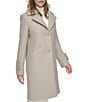 Andrew Marc Sport Regine Notched Lapel Collared Wool Coat, Color:Stone - Image 4