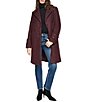 Andrew Marc Regine Notched Lapel Collared Wool Coat - Image 1