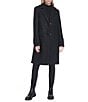 Andrew Marc Regine Notched Lapel Collared Wool Coat - Image 5