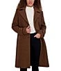 Andrew Marc Sport Regine Notched Lapel Collared Wool Coat, Color:Sepia - Image 1