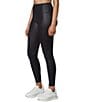 Color:Black - Image 3 - Solid Liquid High Waisted Pull-On Leggings