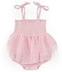 Color:Ballet Pink - Image 1 - Baby Girls Newborn-24 Months Solid Tutu Bubble
