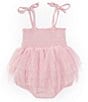 Color:Ballet Pink - Image 2 - Baby Girls Newborn-24 Months Solid Tutu Bubble