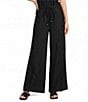 Angie Drawstring Wide Leg Pocket Pants - Image 1