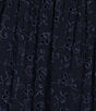 Angie Eyelet Tie Front Lace Trim Tiered Dress - Image 3