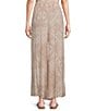 Angie Printed Tie Front Drawstring Wide Leg Coordinating Pants - Image 2