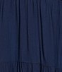 Angie Spaghetti Strap V-Neck Fit & Flare Tank Solid Dress - Image 3