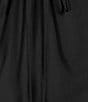 Angie Square Neck Lace Up Back Front Slit Long Dress - Image 3
