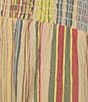 Angie Strapless Smocked Tube Crocket Trim Stripe Jumpsuit, Color:Multi - Image 3