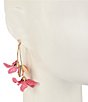 Anna & Ava 3D Flower Statement Drop Earrings - Image 2