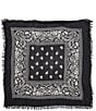 Anna & Ava Bandana Fringe Square Scarf - Image 2