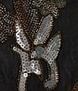 Anna & Ava Beaded Vest with Studs, Color:Black - Image 4