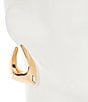 Anna & Ava Bubble Geo Open Hoop Earrings, Color:Gold - Image 2