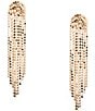 Anna & Ava Chain Cascade Chandelier Earrings, Color:Gold - Image 1