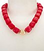 Anna & Ava Chunky Beaded Statement Necklace - Image 3