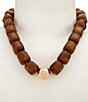 Anna & Ava Chunky Beaded Statement Necklace - Image 2