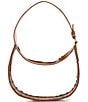 Anna & Ava Clear Crescent Mini Hobo Bag - Image 2