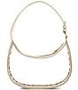 Anna & Ava Clear Crescent Mini Hobo Bag - Image 2