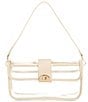 Anna & Ava Clear East West Flat Crossbody Bag - Image 1