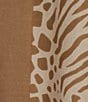 Color:Brown - Image 5 - Color Block Animal Kimono
