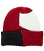 Anna & Ava Colorblock Knit Beanie, Color:Red Multi - Image 2