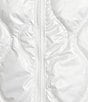 Anna & Ava Curve Quilted Vest, Color:White - Image 4