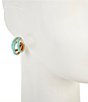 Anna & Ava Enamel Triple Hoop Earrings - Image 2