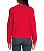 Anna & Ava Game Day Sweater, Color:Red/Black - Image 2
