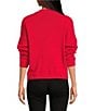 Anna & Ava Game Day Sweater, Color:Red/White - Image 2