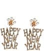 Anna & Ava Happy New Year Drop Earrings, Color:Multi - Image 1