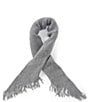 Anna & Ava Knit Triangle Fringe Scarf Wrap - Image 3