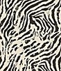 Color:Zebra - Image 4 - Laser Cut Zebra Print Knit Poncho Top