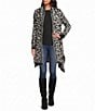 Anna & Ava Leopard Crinkle Scarf Wrap - Image 3