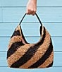Anna & Ava Lillian Stripe Hobo Bag - Image 4
