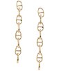 Anna & Ava Link Linear Earrings - Image 1