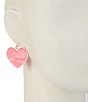 Anna & Ava Love Heart Drop Earrings - Image 2