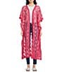 Anna & Ava Mesh Leave Poncho - Image 1