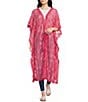 Anna & Ava Mesh Leaf Poncho - Image 1
